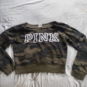 PINK Camo Sweater